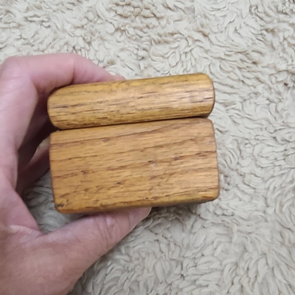 Kimberly Graphic Art Tile Wooden Jewelry Box with Floral Design, Trinket - Picture 6 of 12